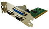 2-Port Serial-Parallel PCI Card | Parallel Port Card | Perle